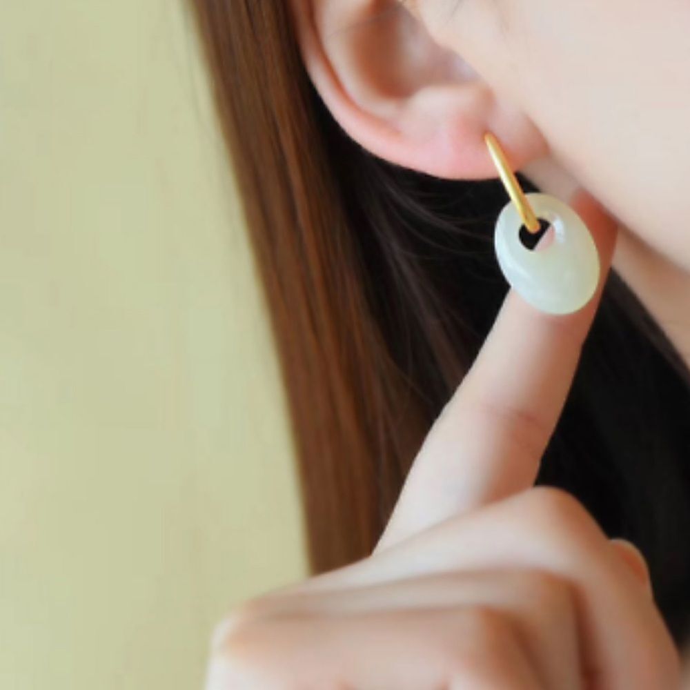 Boho hoop earrings N156